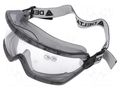 Safety goggles; Lens: transparent; Classes: 1 DELTA PLUS DEL-GALERVI