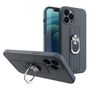 Ring Case silicone case with finger grip and stand for Samsung Galaxy A32 5G dark blue, Hurtel 5907769327575 5907769327575