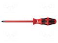 Screwdriver; insulated; square; #3; Blade length: 150mm; 1kVAC WERA WERA.05004782001