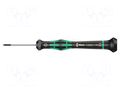 Screwdriver; precision; Torx®; TX04; Blade length: 40mm WERA WERA.2067/TX4
