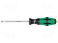 Screwdriver; slot; 12x2mm; Blade length: 250mm; Overall len: 357mm WERA WERA.334/20/12
