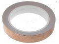 Tape: electrically conductive; W: 19mm; L: 16.5m; Thk: 0.066mm 3M 3M-1181-19