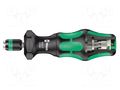 Screwdriver handle; 146mm; max.14Nm; Mounting: 1/4" (C6,3mm) WERA WERA.05057480001