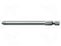 Screwdriver bit; Phillips; PH1; 1/4"; Overall len: 89mm WERA WERA.851/4ZP/89