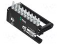 Kit: screwdriver bits; Phillips; 25mm; PH2; plastic cassette WERA WERA.05136011001