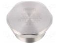 Stopper; M32; 1.5; IP68; stainless steel; V-INOX-Ex-d; with seal HUMMEL HUMMEL-1895320050