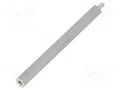 Screwed spacer sleeve; 70mm; Int.thread: M3; Ext.thread: M3 DREMEC TFM-M3X70/DR235