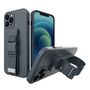 Rope case gel case with a chain lanyard bag lanyard iPhone 12 Pro Max navy blue, Hurtel 5907769329036 5907769329036