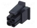 connector MicroFit 3.0 DR Rcpt 4Ckt Glow Wire MOLEX MX-43025-0410