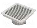 Fan: AC; axial; 230VAC; 256m3/h; 42dBA; IP55; 252x119x252mm; grey WEIDMÜLLER FF-43-55/230V-GY