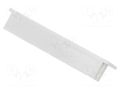 Terminals cover; for enclosures; grey HAMMOND HM-1597DINCOV12GY