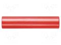 Adapter; red; 70VDC; 16A; 45mm; Insulation: polystyrol; 33VAC SCHÜTZINGER KU320-RT