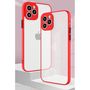 Milky Case silicone flexible translucent case for Samsung Galaxy A42 5G red, Hurtel 5907769331213 5907769331213
