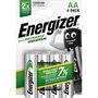 Rechargeable Battery HR6 (AA) 1.2V 1300mAh Ni-Mh ENERGIZER 4pcs blister HR6/1300/ENE-BL4 7638900424270