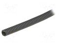 Protective tube; Size: 7; polyamide 6; grey; L: 50m; PCL; Øint: 6.2mm PMA I-PCLT-07S