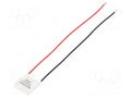 Module: Peltier; 4.1V; 8.5A; 20x20x3.3mm; 20.3W; 24AWG; Len: 0.15m Wakefield Thermal TEC-20-33-31