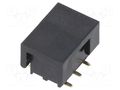 Connector: pin strips; socket; female; PIN: 6; vertical; SMT; 2mm CONNFLY DS1026-09-2X3S8BSS