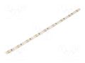 LED tape; white warm; LED/m: 120; 8mm; IP20; 120°; 9.6W/m; CRImin: 80 FOSE SCA-120-WW