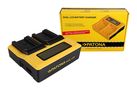 PATONA Dual LCD USB Ladegerät f. Canon BP-718 727 Legria HF R36 HF306 HF38 HF406 HF48 HFM506, PATONA 7647 4055655189682