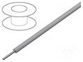 Wire; SiD; 1x1.5mm2; wire; Cu; silicone; grey; -60÷180°C; 300V,500V HELUKABEL SID1.50-GR
