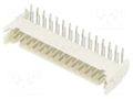 Connector: wire-board; socket; male; PIN: 30; 2A; 100V; angled; THT ADAM TECH 2SHDC30TR