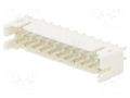 Connector: wire-board; socket; male; PIN: 22; 2A; 100V; straight; THT ADAM TECH 2SHDC22TS