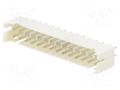 Connector: wire-board; socket; male; PIN: 28; 2A; 100V; straight; THT ADAM TECH 2SHDC28TS