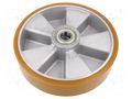 Transport wheel; Ø: 250mm; W: 60mm; 1000kg; polyurethane; ALPU RADER ALPU-250/25K
