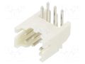 Connector: wire-board; socket; male; PIN: 6; 2A; 100V; angled; THT ADAM TECH 2SHDC06TR