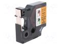 Tape; 12mm; 5.5m; orange; Character colour: black DYMO DYMO.18435