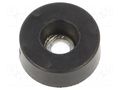 Washer; Base dia: 19mm; zinc plated steel; H: 7mm; Plating: rubber ELESA+GANTER GN438-19-7-4-A-70