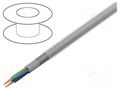Wire; ÖLFLEX® CLASSIC 100 CY; 4G1.5mm2; PVC; transparent,grey LAPP CL100CY-4G1.5
