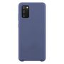 Silicone Case Soft Flexible Rubber Cover for Samsung Galaxy A03s blue, Hurtel 5907769337734 5907769337734