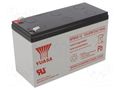 Re-battery: acid-lead; 12V; 8.5Ah; AGM; maintenance-free YUASA ACCU-HP8.5-12/Y