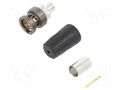 connector REAR-TWIST UHD BNC CABLE CONNECTOR NEUTRIK NTR-NBNC75BTU11X