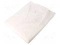 Coat; ESD; L (unisex); 1pcs; Features: disposable; white STATICTEC PRT-STC1154