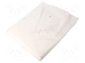 Coat; ESD; S (unisex); 1pcs; Features: disposable; white STATICTEC PRT-STC1152