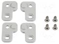 Wall mounting element; polycarbonate; 4pcs. HAMMOND HM-1554FT-XY