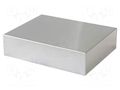 Enclosure: enclosure base; X: 203mm; Y: 254mm; Z: 64mm; 1444; natural HAMMOND HM-1444-10825