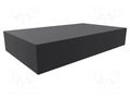 Enclosure: enclosure base; X: 254mm; Y: 432mm; Z: 76mm; 1441; steel HAMMOND HM-1441-32BK3