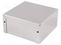 Enclosure: multipurpose; X: 102mm; Y: 102mm; Z: 51mm; 1411; aluminium HAMMOND HM-1411JU