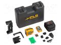 Laser level; Meas.accur: ≤3mm @ 0÷10m; Range: 30m; Laser class: 2 FLUKE FLK-PLS6GRBP/KIT