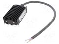 Heater; heatsink; 10W; 110÷230V; IP54; for DIN rail mounting WEIDMÜLLER RH-CBCO-10W-BK