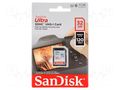 Memory card; Ultra; SDHC; R: 120MB/s; Class 10 UHS U1; 32GB SANDISK SDSDUN4-032G-GN6IN