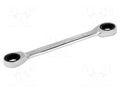 Wrench; box,with ratchet; 6mm,7mm; tool steel; Overall len: 115mm BAHCO SA.1320RM-6-7