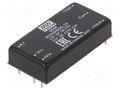 Converter: DC/DC; 60W; Uin: 18÷75VDC; Uout: 15VDC; Uout2: -15VDC MEAN WELL RDDW60G-15