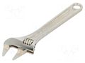 Wrench; adjustable; Jaw capacity: 24mm; Overall len: 164mm ENGINEER FUT.TWM-07