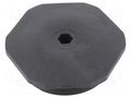 Stopper; PG48; IP54; polyamide; black; V-NE PG; Thread: PG; -20÷80°C HUMMEL HUMMEL-1255480111