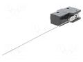 Microswitch SNAP ACTION; 15A/250VAC; 0.3A/220VDC; with lever SPAMEL MS1705