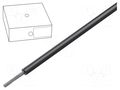 Wire; ÖLFLEX® WIRE MS1; stranded; Cu; 0.5mm2; 22AWG; PVC; black LAPP UL-CSA-HAR-22BK